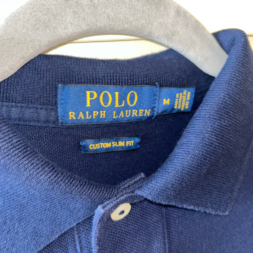 Polo Ralph Lauren Slim Fit Polo Bear Mesh Polo Shirt - Picture 4 of 4